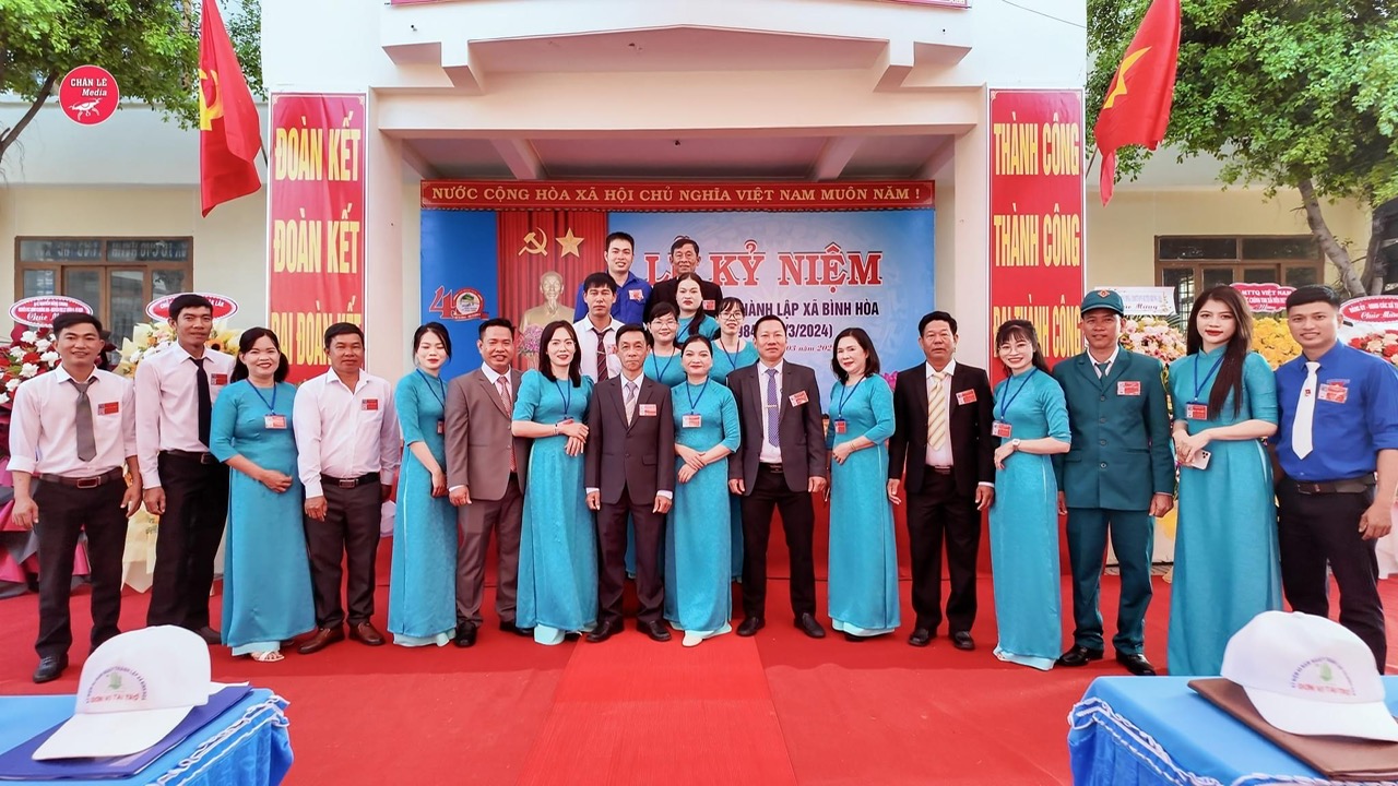 Lễ kỷ niệm 40 năm ngày thành lập xã Bình Hoà 